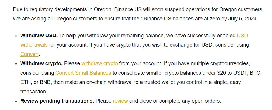 In Oregon???  Public Service Announcement to drain your Binance.us account by today.