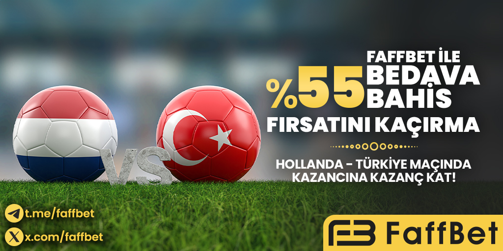 ❗️ FAFFBET İLE %55 BEDAVA BAHİS FIRSATINI KAÇIRMA ❗️

🇳🇱 Hollanda - Türkiye 🇹🇷 Maçında Kazancına Kazanç Kat!

🔖 Bahis Yap» : bit.ly/3GD9NXY