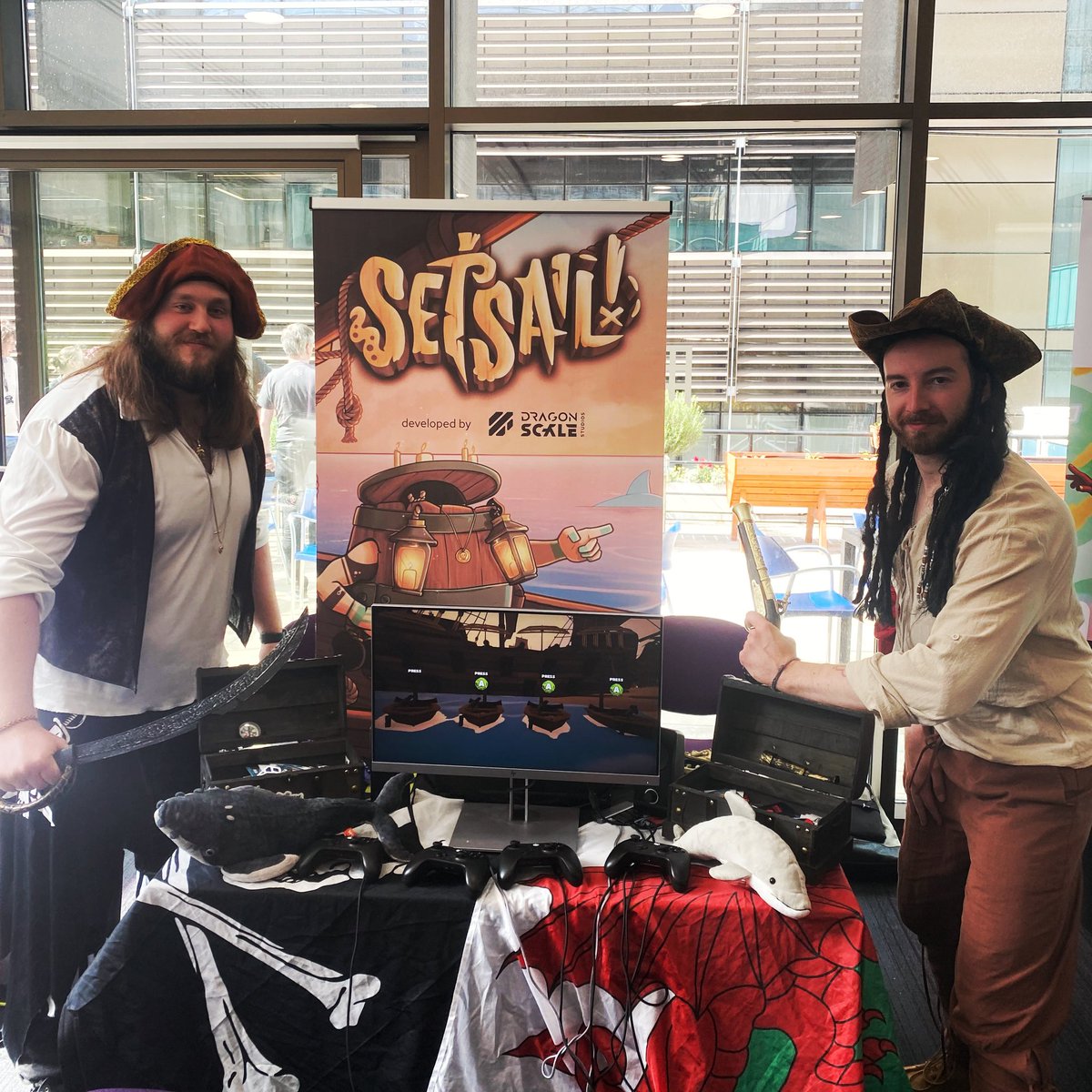 It was a blast to attend the Ukie Digital Roadhouse Festival of Play 2024 at the University of Westminster! 
🏴‍☠️ We got to showcase Set Sail! to loads of school kids and answer their questions about the games! Hope to be part of these for years to come though! 🥳

#festivalofplay