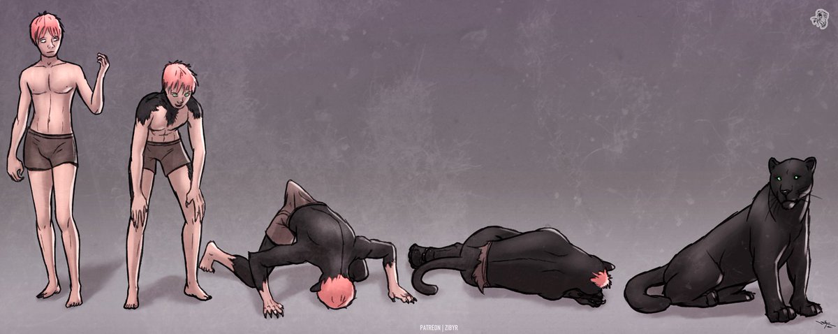 Feral panther TF. Commiss! patreon.com/zibyr #TFEveryday