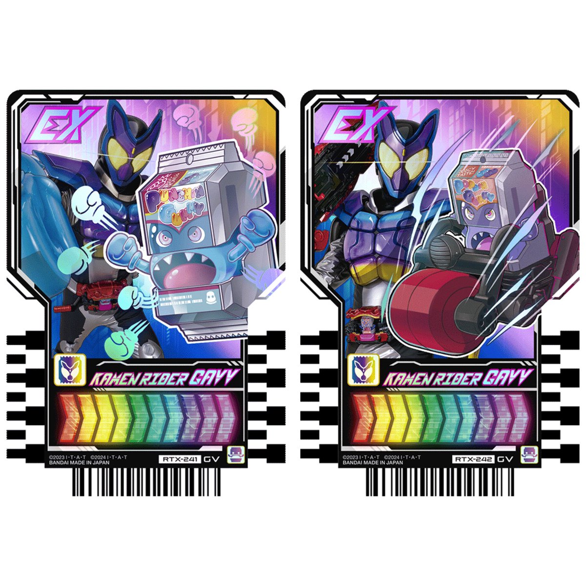 Kamen Rider Gavv from Ride Chemy Trading Card #KamenRiderGotchard