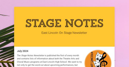 East Lincoln On Stage tweet media