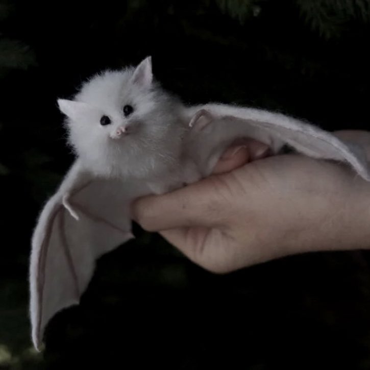 uhicr's tweet image. white bat