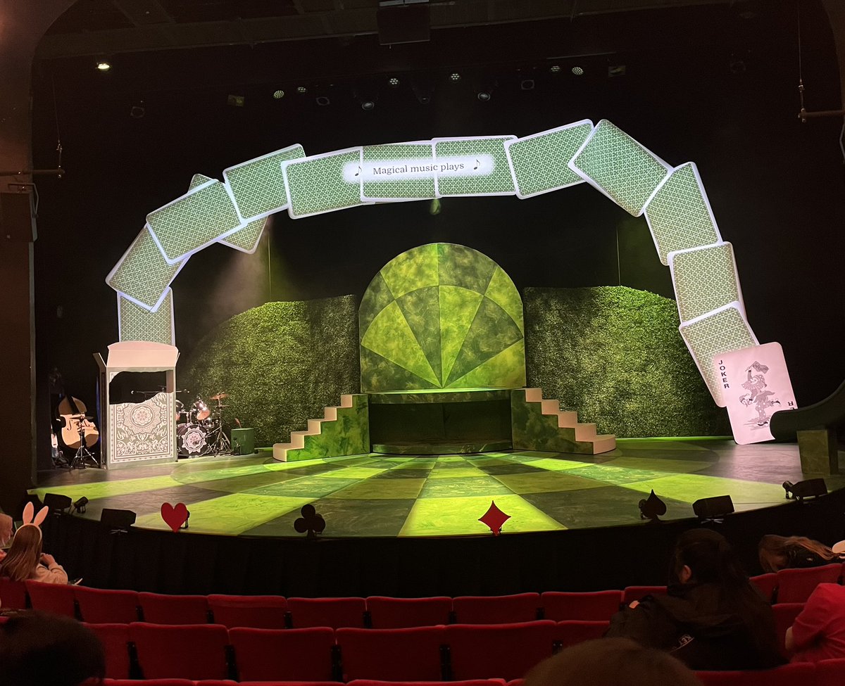 Ready to go down the rabbit hole! #🎶🙅🏻‍♀️👸🏾🙅🏾👸🏽🎶 <a href="/derbytheatre/">Derby Theatre</a>