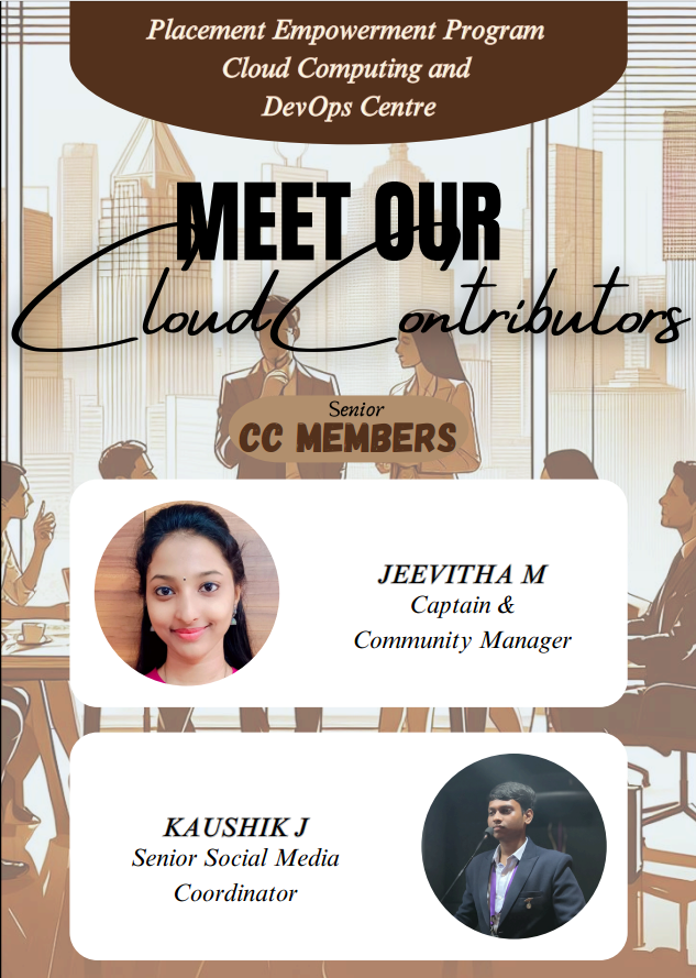 awscc_stjosephs's tweet image. We are super pumped to introduce the Rockstar 2024-2025 𝗖𝗹𝗼𝘂𝗱 𝗖𝗼𝗺𝗺𝘂𝗻𝗶𝘁𝘆 𝗧𝗲𝗮𝗺 at St. Joseph&apos;s Group of Institutions! This magnificent team at AWS Cloud Club is a powerhouse of talent and dedication, geared up to conquer the Cloud Computing realm! #AWSCC #AWSSJGI