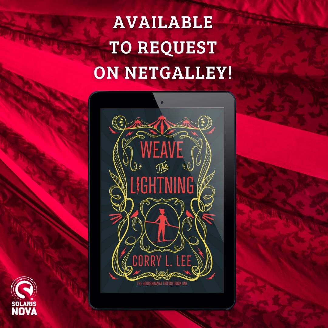 Solaris Books (@solarisbooks) on Twitter photo #SolarisNova titles available to request on Netgalley now!
Rebellion and romance in WEAVE THE LIGHTNING (#1 The Bourshkanya Trilogy) by <a href="/CorryLLee/">Corry L. Lee (they/them) ๐ณ๏ธโ๐</a>
Pride and prejudice and witches in NETHERFORD HALL (#1 Netherford in Love) by <a href="/NataniaBarron/">Natania Barron</a>
Request now! geni.us/SolarisNG #SolarisNova titles available to request on Netgalley now!
Rebellion and romance in WEAVE THE LIGHTNING (#1 The Bourshkanya Trilogy) by <a href="/CorryLLee/">Corry L. Lee (they/them) ๐ณ๏ธโ๐</a>
Pride and prejudice and witches in NETHERFORD HALL (#1 Netherford in Love) by <a href="/NataniaBarron/">Natania Barron</a>
Request now! geni.us/SolarisNG