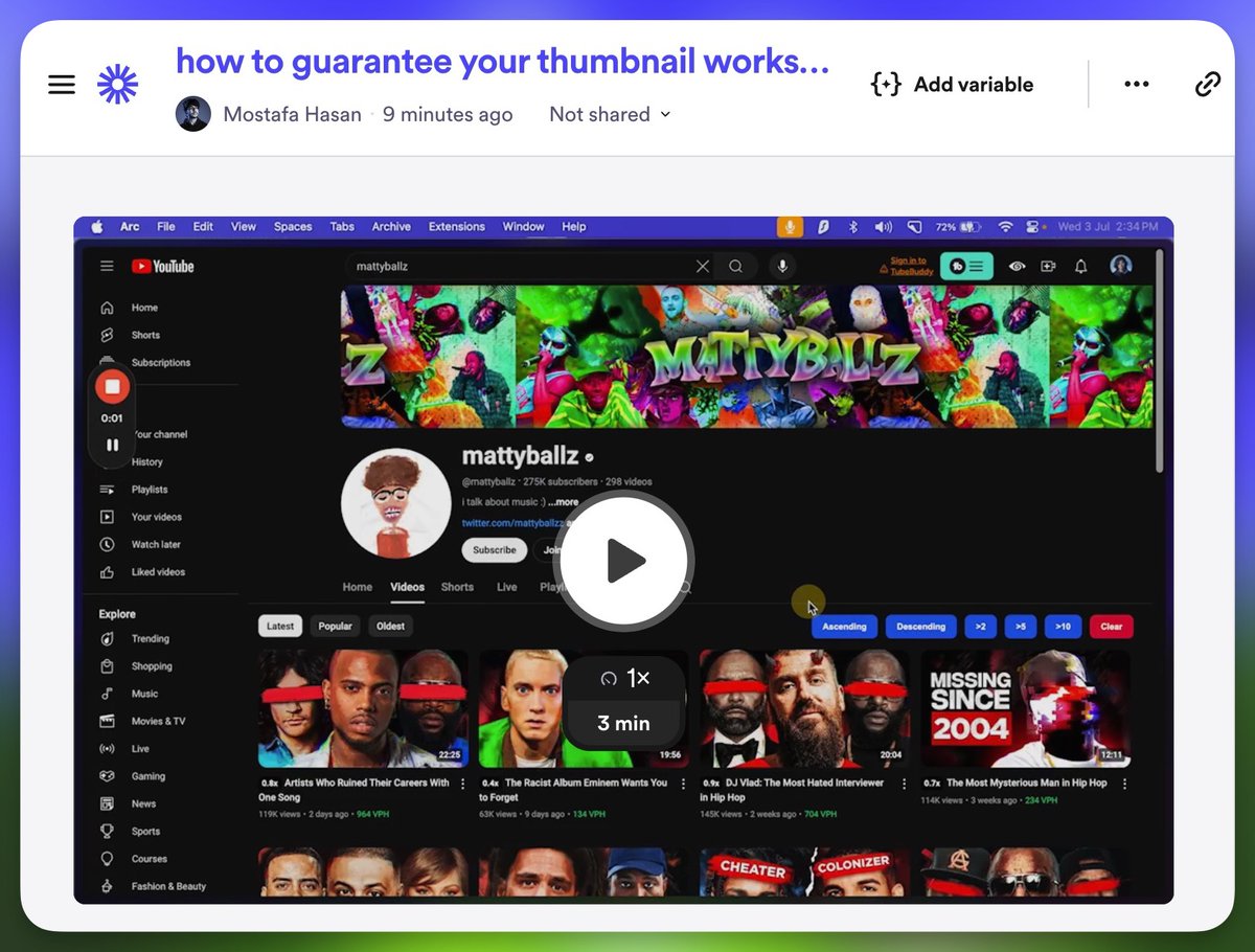 Mostafa Hasan | Thumbnail Designer tweet media