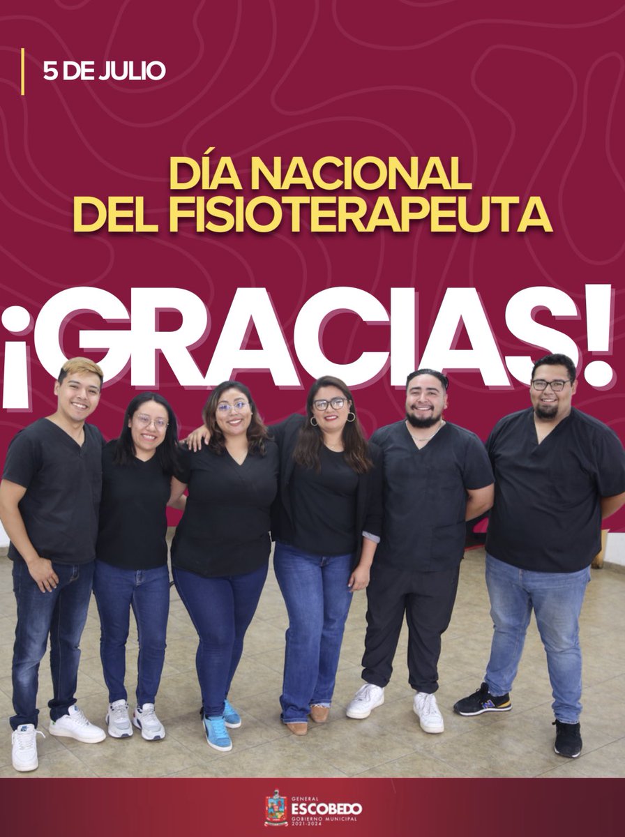 Hoy en el Día Nacional del Fisioterapeuta, agradecemos a todos aquellos que con su dedicación, amor y profesionalismo, ayudan a mejorar la vida de tantas personas a través de la medicina física y la rehabilitación.

A todos los fisioterapeutas de nuestro municipio, ¡GRACIAS! 👏🏻❤️