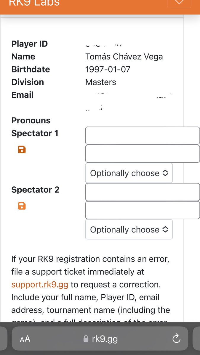 Stick looking to sell my spectator badges and my competitors kit for worlds 2024
