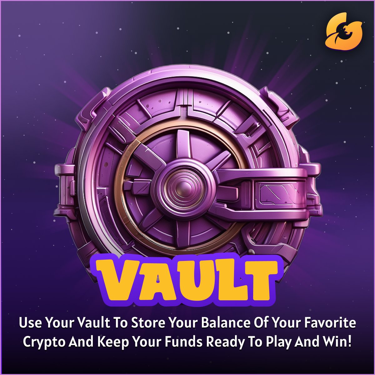 GalactixGLX's tweet photo. ๐๐ธ Secure your funds like never before with Vaultโa feature giving you ultimate control over your galactic treasury at https://t.co/fZ7BoHrV5e!
#Galactix #GLXTokens #cryptogames #cryptogaming #CryptoCasino #onlinecasino #cryptocasinogames https://t.co/EhzMats3G0