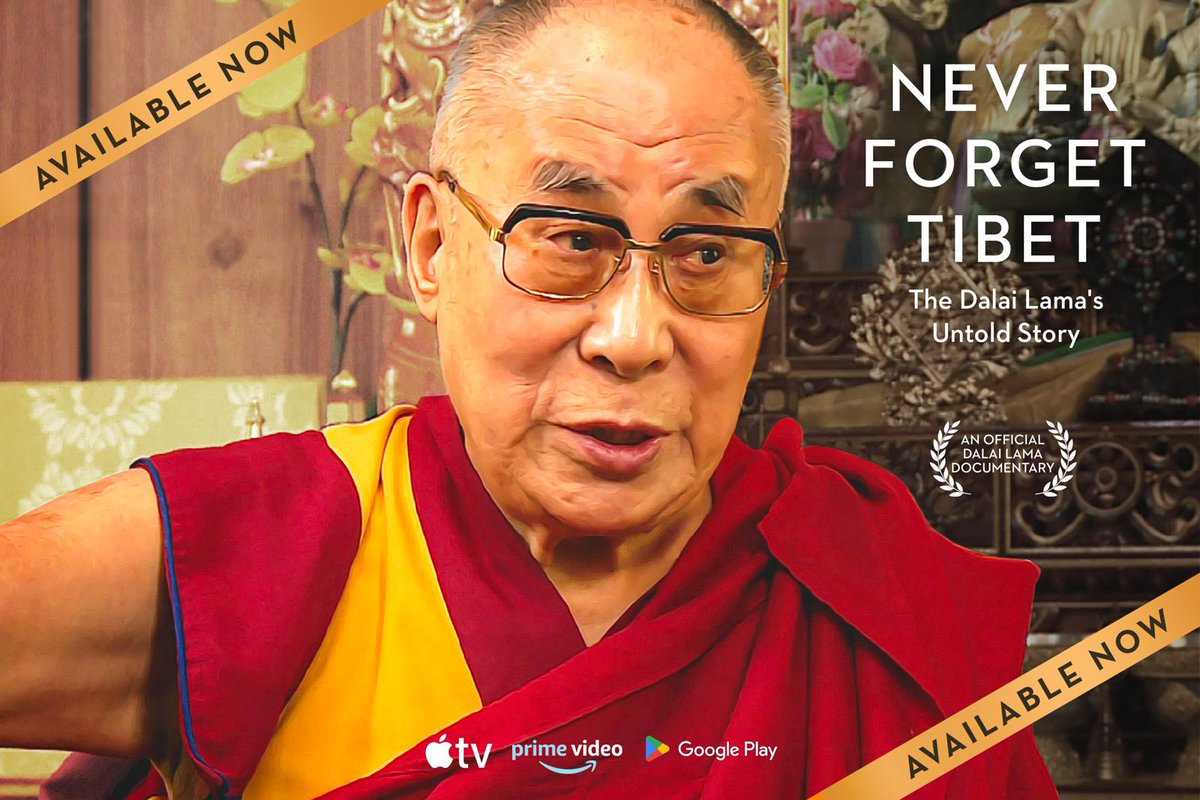 In honour of the 89th Birthday of His Holiness the 14th Dalai Lama on 6th July, Never Forget Tibet: The Dalai Lama’s Untold Story will be releasing across the globe in the US, Canada, Australia, New Zealand, Italy, Taiwan, Singapore, Czech Republic, Holland, UK &amp; Ireland.