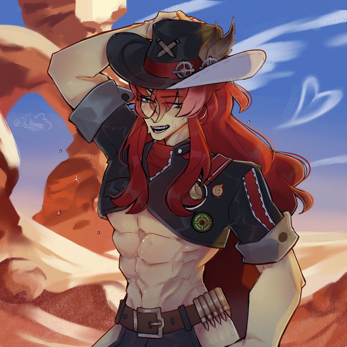 Líníocht Hata Cowboy