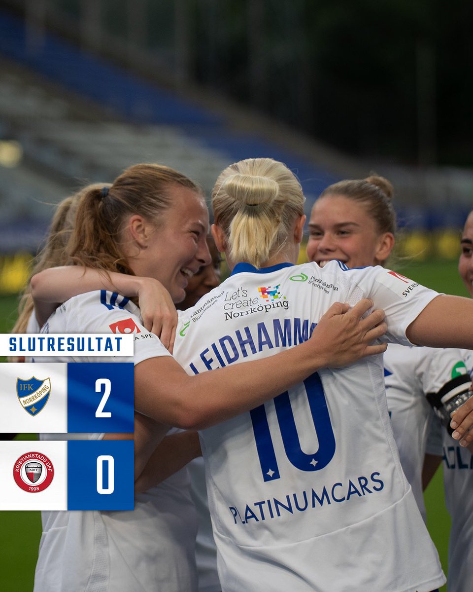 ifknorrkoping's tweet photo. ÄNTLIGEN! IFK tar tre tunga poäng mot Kristianstad. 🙌

⚪️🔵#ifknorrköping https://t.co/il63GFlx8s