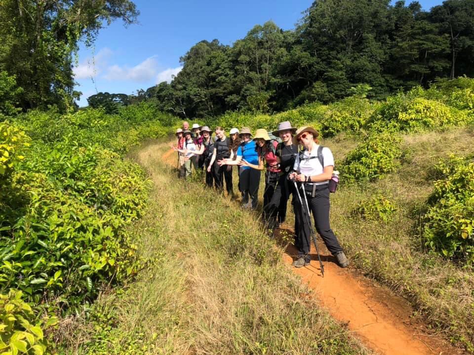 A challenging hike for Team 2 but worth the views.