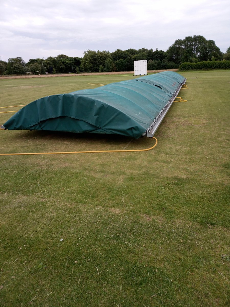 Covers are on, let's hope it's not that bad.