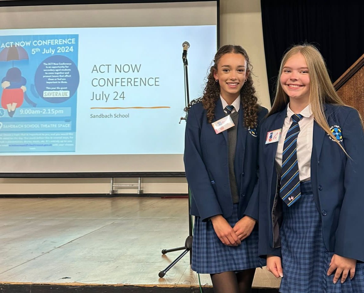 What a day! Student ambassadors presented at the Act Now Conference <a href="/SciesCec/">SCiES CE</a> and a brill Sports day - the students smashed all of it! <a href="/SandbachHigh/">Sandbach High School</a>