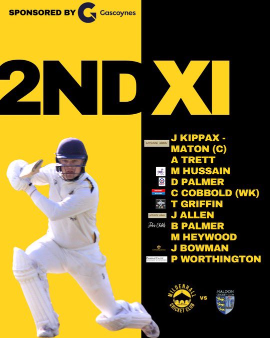 MildenhallCrick's tweet photo. WEEK 12 TEAMSHEETS

Football will be on, bar will be open... come on down &amp; watch!

#AsInVictory #UpTheHall https://t.co/YDmHyWTbrt