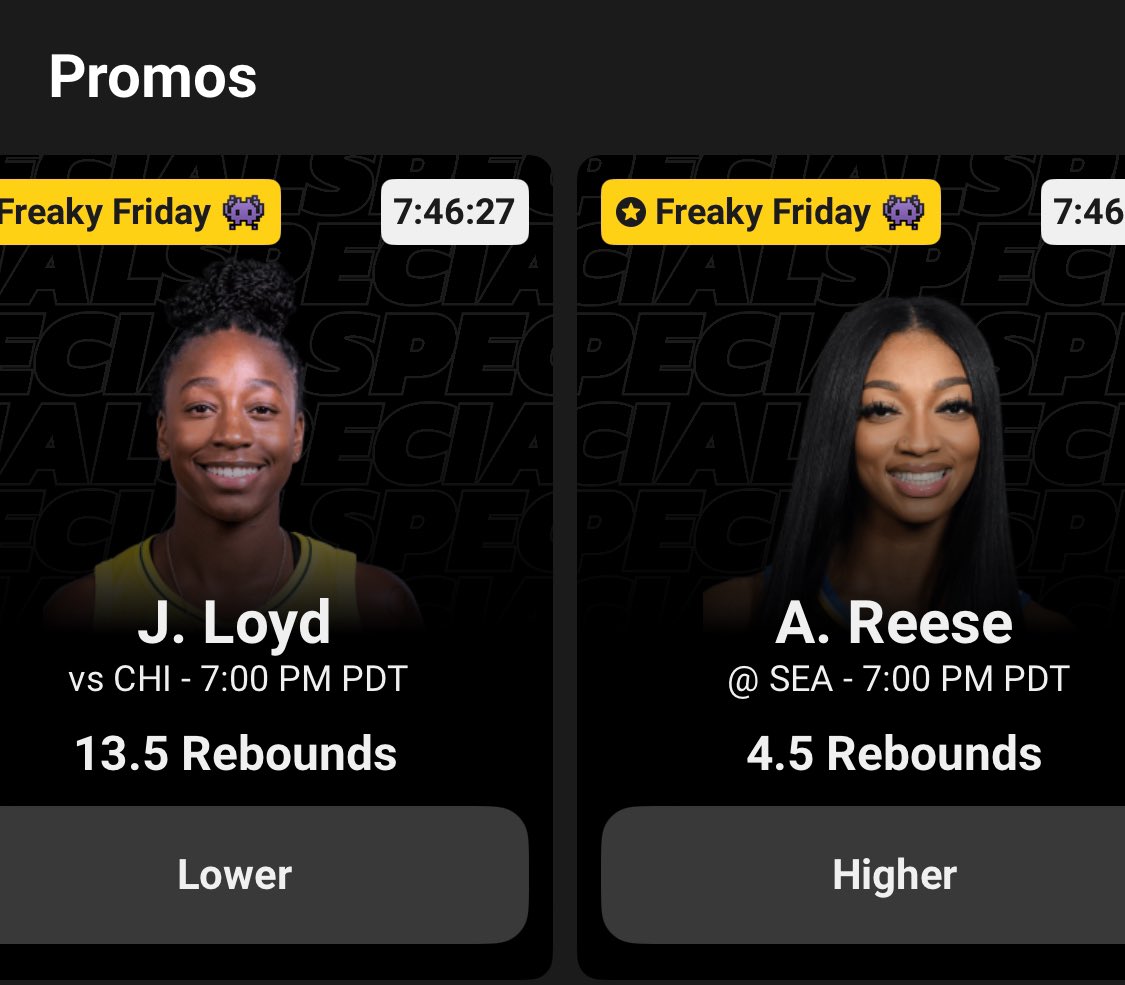 BrittonHess's tweet photo. I can work with thisβ¦ π―
Promo slip coming π€
Sign up for @underdogpicks with promo code βDAILYDOGβ for an up to $250 deposit match bonus. Use bonus funds on slips containing promos like these and baby you got a stew going.
#Underdogpicks #underdogWNBA
#prizepicks #prizepicksWNBA