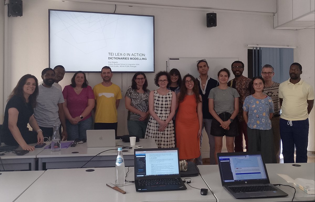 acastrosalgado's tweet photo. #LSSL2024 TEI Lex-0 in action: Dictionaries Modelling 🦄 I couldn't be more proud of the results presented by the participants. Dictionaries, monolingual, bilingual... Basque, French, Hebrew, Italian, Kimbundu, Lingala, Portuguese... Dream and fly high! 🦅 #TEI
@CLUNL_ https://t.co/vh5pYU4YKS