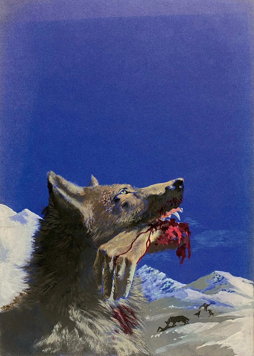 solisolsoli's tweet photo. Wolves in the City, 1973, by Karel Thole https://t.co/ommoghCbLu