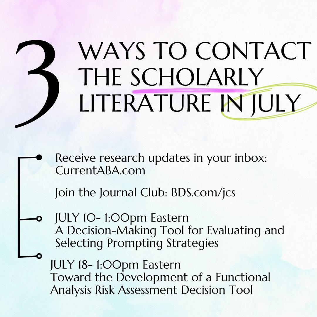 Nicole Bank BCBA tweet media