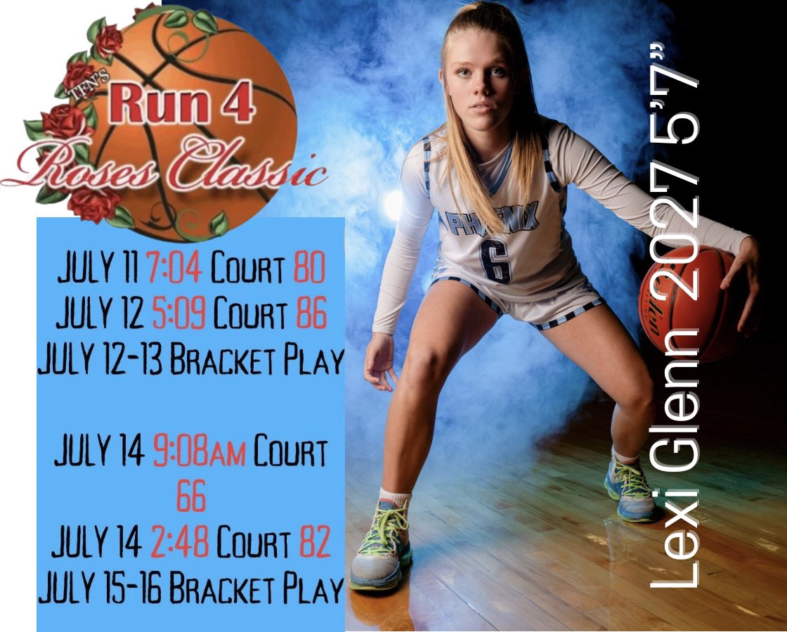 Lexi Glenn (@lexiglenn2027) on Twitter photo Can’t wait until next week!!! <a href="/TFNsRun4Roses/">TFN's Run 4 Roses</a>
<a href="/phoenixselect/">Phoenix Select</a> <a href="/Geoffgolden/">Geoff Golden</a> <a href="/mateusap17/">Mateus Pedroso</a>
<a href="/chantelgovan/">Chantel Govan</a> <a href="/CoachBeadle7/">Aaron Beadle</a>
<a href="/CoachJacobOgle/">Jacob Ogle</a> <a href="/JThomasCoach/">Jill Thomas</a>
<a href="/coach_harveywbb/">Christina Harvey</a> Can’t wait until next week!!! <a href="/TFNsRun4Roses/">TFN's Run 4 Roses</a>
<a href="/phoenixselect/">Phoenix Select</a> <a href="/Geoffgolden/">Geoff Golden</a> <a href="/mateusap17/">Mateus Pedroso</a>
<a href="/chantelgovan/">Chantel Govan</a> <a href="/CoachBeadle7/">Aaron Beadle</a>
<a href="/CoachJacobOgle/">Jacob Ogle</a> <a href="/JThomasCoach/">Jill Thomas</a>
<a href="/coach_harveywbb/">Christina Harvey</a>