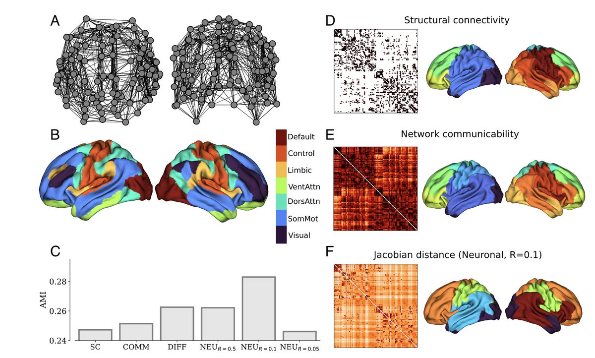 CoMuNe Lab (@comunelab) on Twitter photo 🚨 A Jacobian geometry induced by general network-driven processes? Yes!
Our latest work led by <a href="/jack_bjo/">Giacomo Barzon</a> w/ <a href="/oriartime/">Oriol Artime</a> <a href="/SamirSuweis/">Samir Suweis</a> <a href="/manlius84/">Manlio De Domenico</a> introduces the Jacobian distance to unravel how functional organization depends on structure + dynamics!
pnas.org/doi/10.1073/pn…
1/ 🚨 A Jacobian geometry induced by general network-driven processes? Yes!
Our latest work led by <a href="/jack_bjo/">Giacomo Barzon</a> w/ <a href="/oriartime/">Oriol Artime</a> <a href="/SamirSuweis/">Samir Suweis</a> <a href="/manlius84/">Manlio De Domenico</a> introduces the Jacobian distance to unravel how functional organization depends on structure + dynamics!
pnas.org/doi/10.1073/pn…
1/