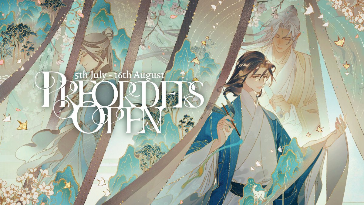 xianxiazine's tweet photo. 🗡️ PREORDERS OPEN

Pause your meditation, take up your sword, and soar your way up the mountain—Jade Reverie: A Xianxia OC Zine, is officially OPEN for preorders!

⏳ July 5 to August 16
🌿International: https://t.co/Lurcd6ZbWc
🌿EU: https://t.co/zLbIBe0qiu https://t.co/rYpzObm3pl