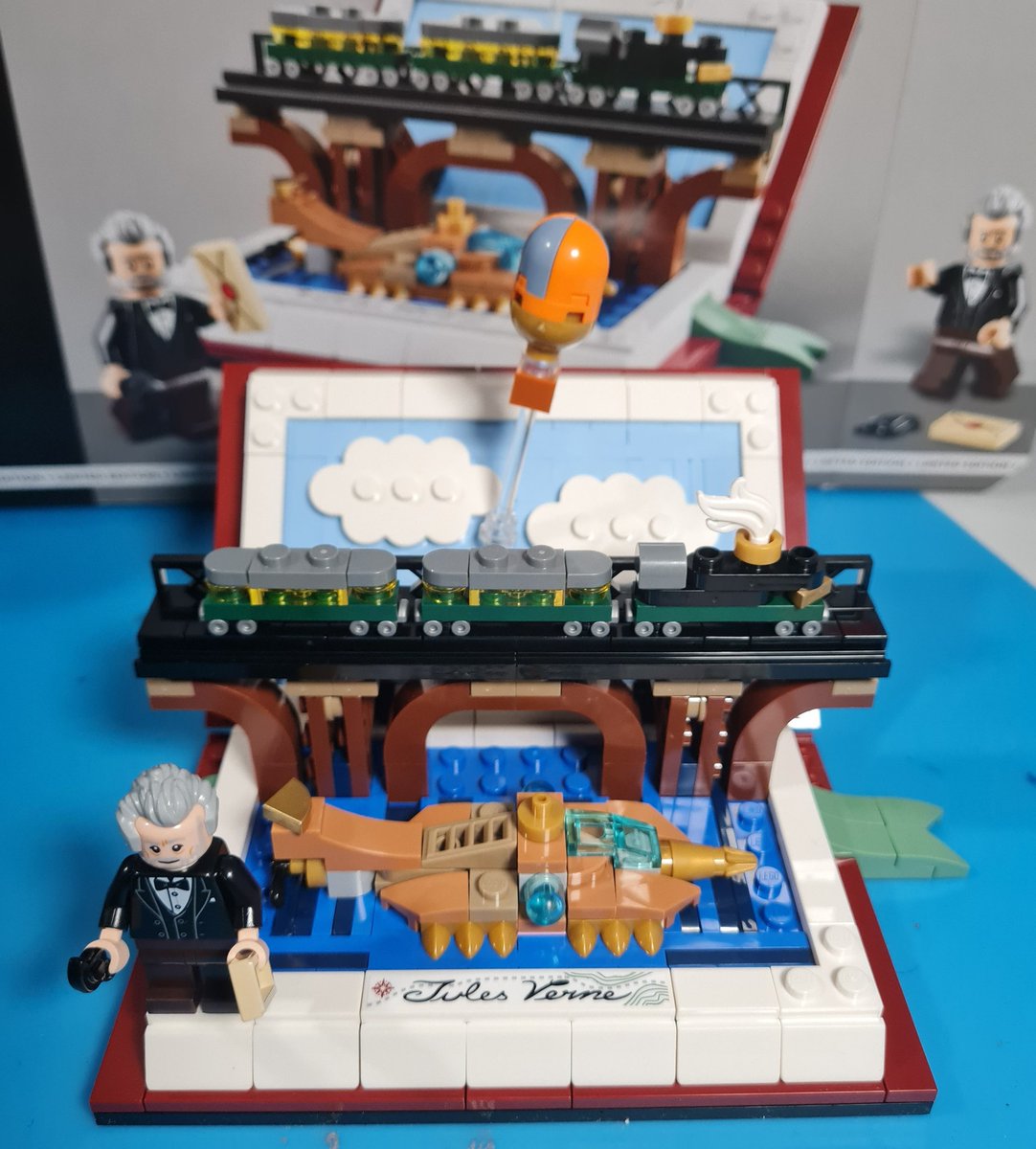 Tribute to Jules Vernes's Books - 40690 - It wad a very fun build