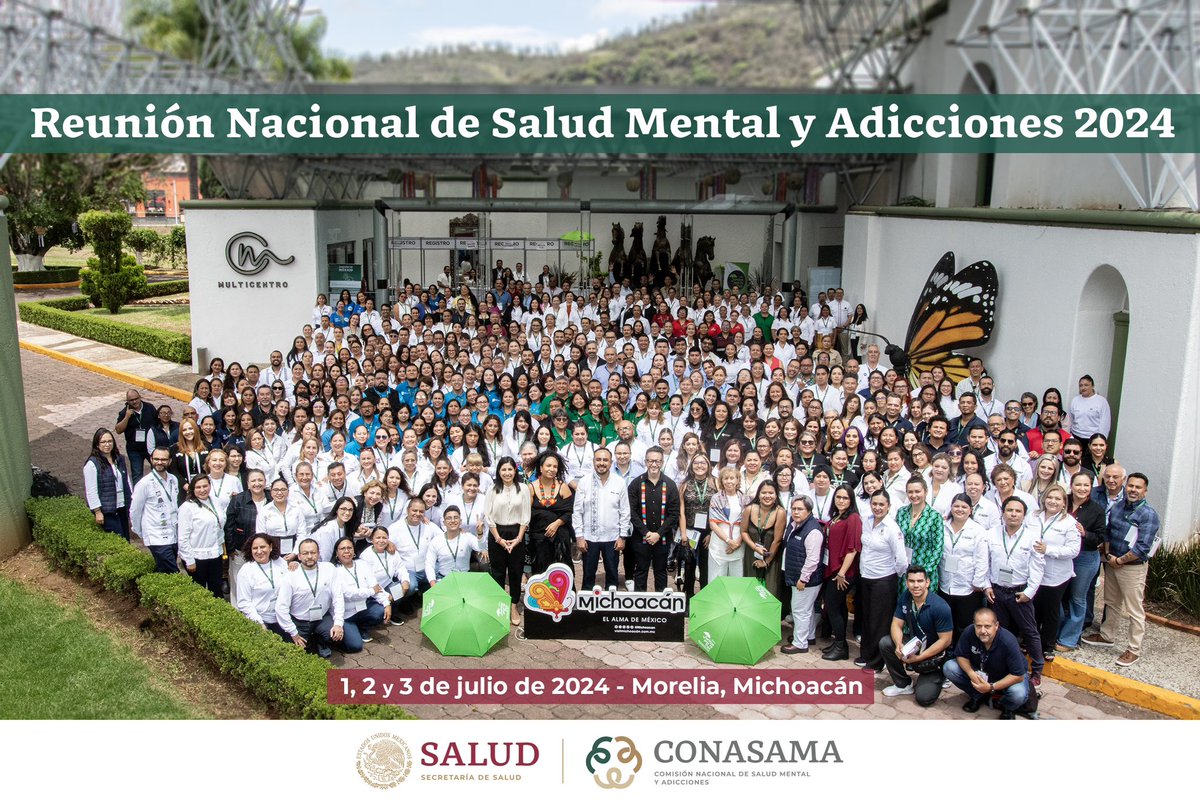 psiquijada's tweet photo. Alrededor de 500 personas estuvieron presentes en la Reunión Nacional de Salud Mental y Adicciones, en Morelia Michoacán. 

Siempre agradecido con todo el personal de #CONASAMA 😌 https://t.co/rXNkDKLcfM