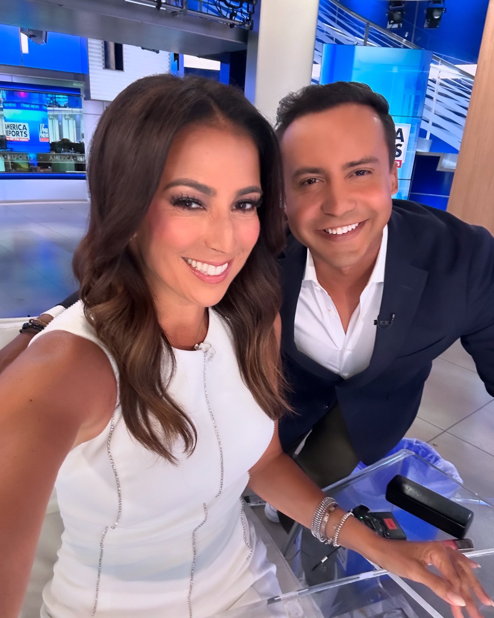 Julie Banderas on X: "Together on tv again 🤍 Love you @BryanLlenas  @FoxNews https://t.co/ghriUCIg2w" / X