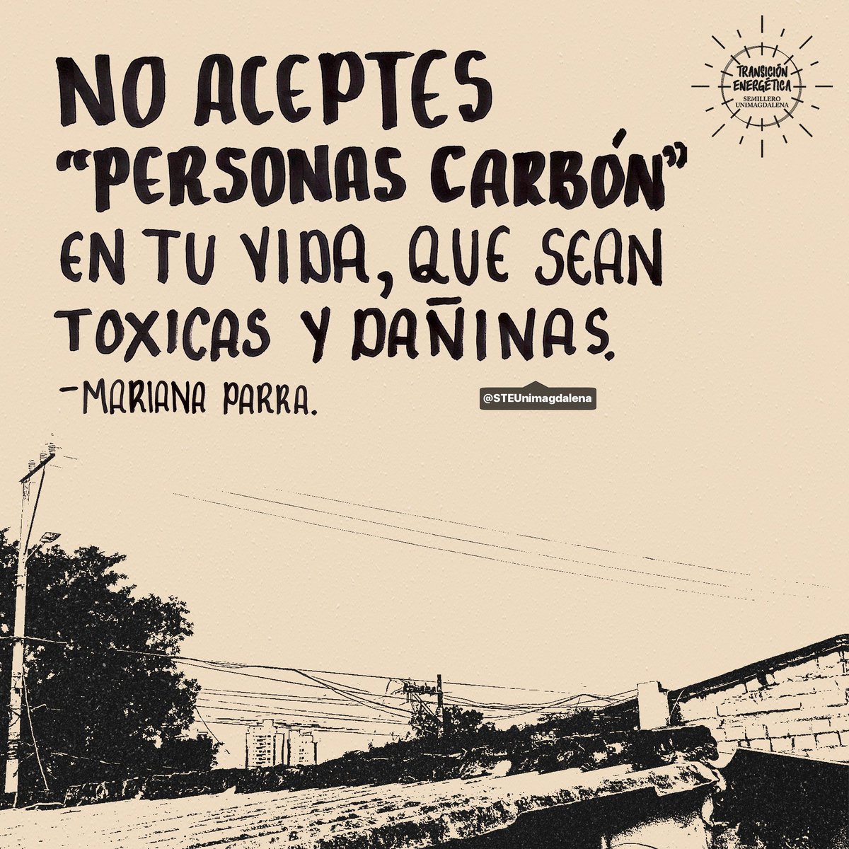 ¡Rodeémonos de energías limpias y buenas vibras, personas que nos impulsen y nos llenen de luz! ✨💚

🔄  ¡El cambio empieza en cada uno de nosotrxs!

🤔¿Cómo identificas y te alejas de las personas “carbón” en tu vida? 
¡Comenta con el #ViernesDeReflexion!👇🏼