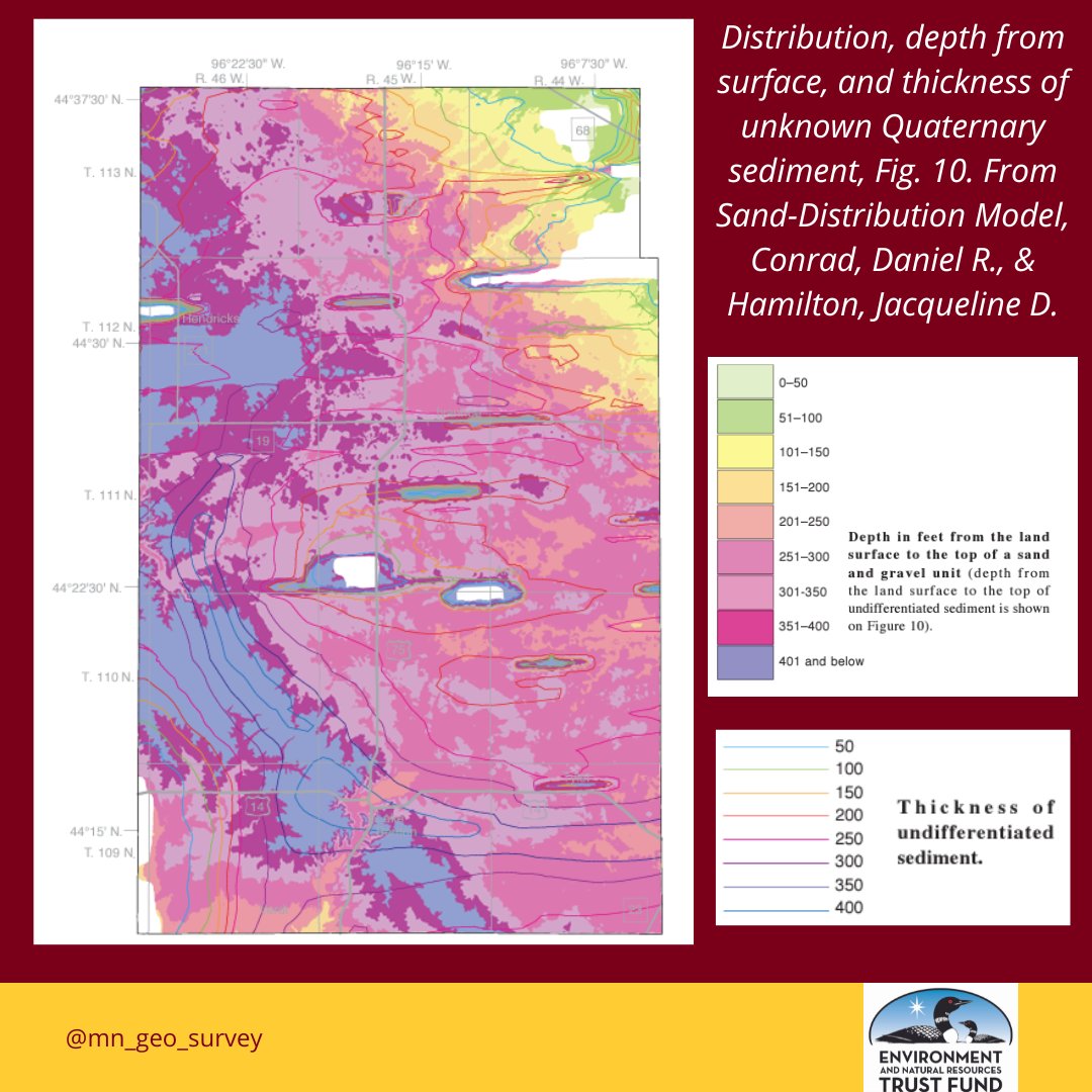 Make sure you check out the brand new, Part A County Geologic Atlas of Lincoln County! All plates for this recently published CGA are available to download on the #UMN Digital Conservancy: hdl.handle.net/11299/260212

Funding provided by <a href="/mnenrtf/">MN ENRTF</a>
