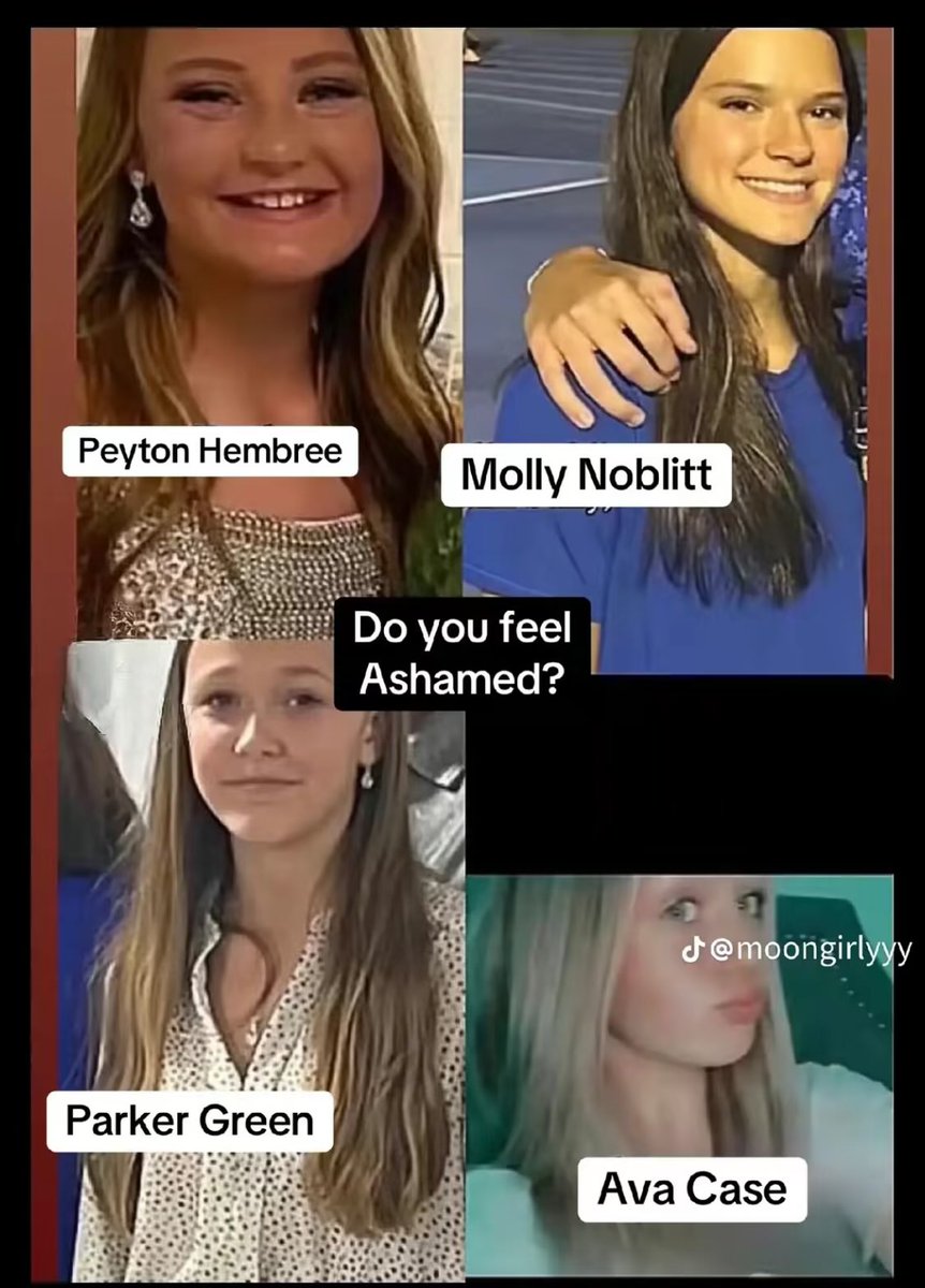 CiciTee1's tweet photo. Aubreigh Wyatt was bullied into taking her own life after these 4 girls beat and emotionally ABUSED her for 4 years.  They then continued to bully her after she died. The bullied parents are now bullying Ashleigh’s mother and threatening her into silence. Justice for aubreigh https://t.co/trVRka4UIX