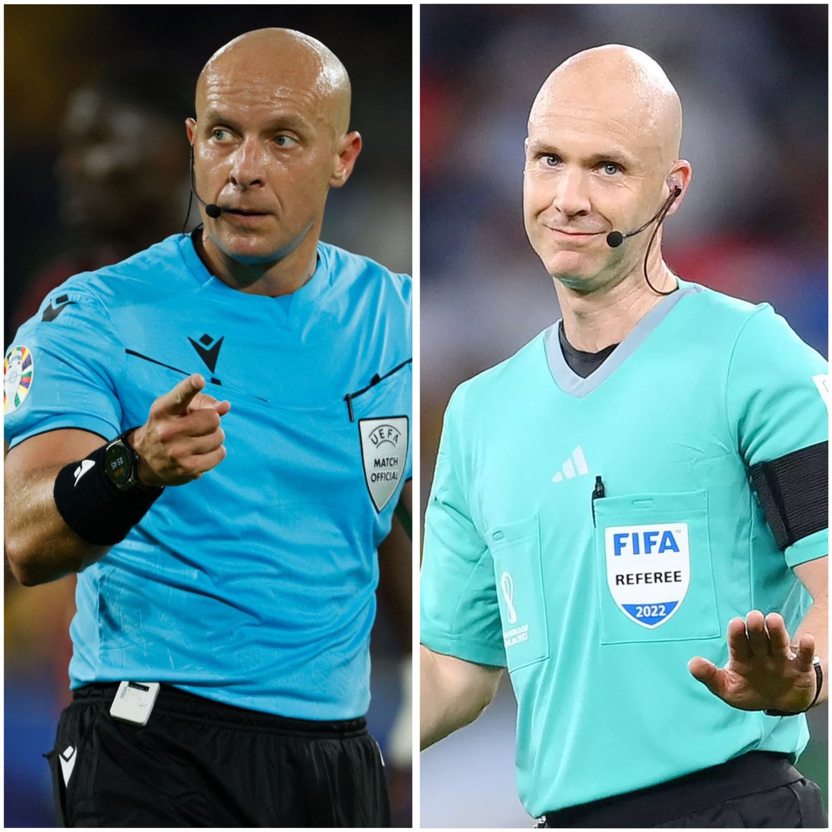 Szymon Marciniak         Anthony Taylor 

                                          🤝

Robbing German teams in the biggest games of the season