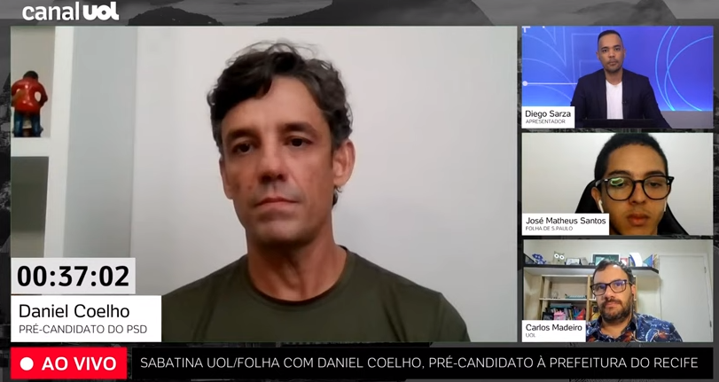 Daniel Coelho promete fechar Centro POP de Setúbal no primeiro dia da sua gestão - Acompanhe as últimas notícias no Blog da Folha -> folhape.com.br/colunistas/blo…