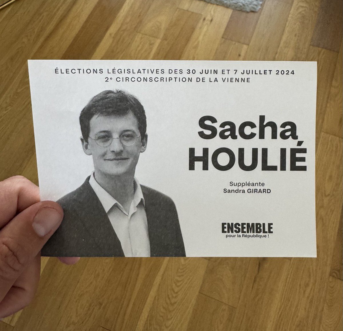 Si vous l'avez utilisé au 1er tour, recommencez ! 

Si vous ne l'avez pas encore fait, c'est le moment ou jamais !

Dimanche, on vote pour un député qui vous connaît et pour la République ! 

Dimanche, je compte sur vous !