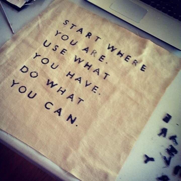 "Start where you are.
Use what you have.
Do what you can."💪

#Wisdom #LifeLessons #InspirationalQuotes #MotivationalQuotes #MentalHealth #Reminder #Mindfulness #Consciousness #YouGotThis #NeverGiveUp #MindsetMatters #SuccessMindset #RecoveryPosse #QuoteOfTheDay #ThoughtOfTheDay