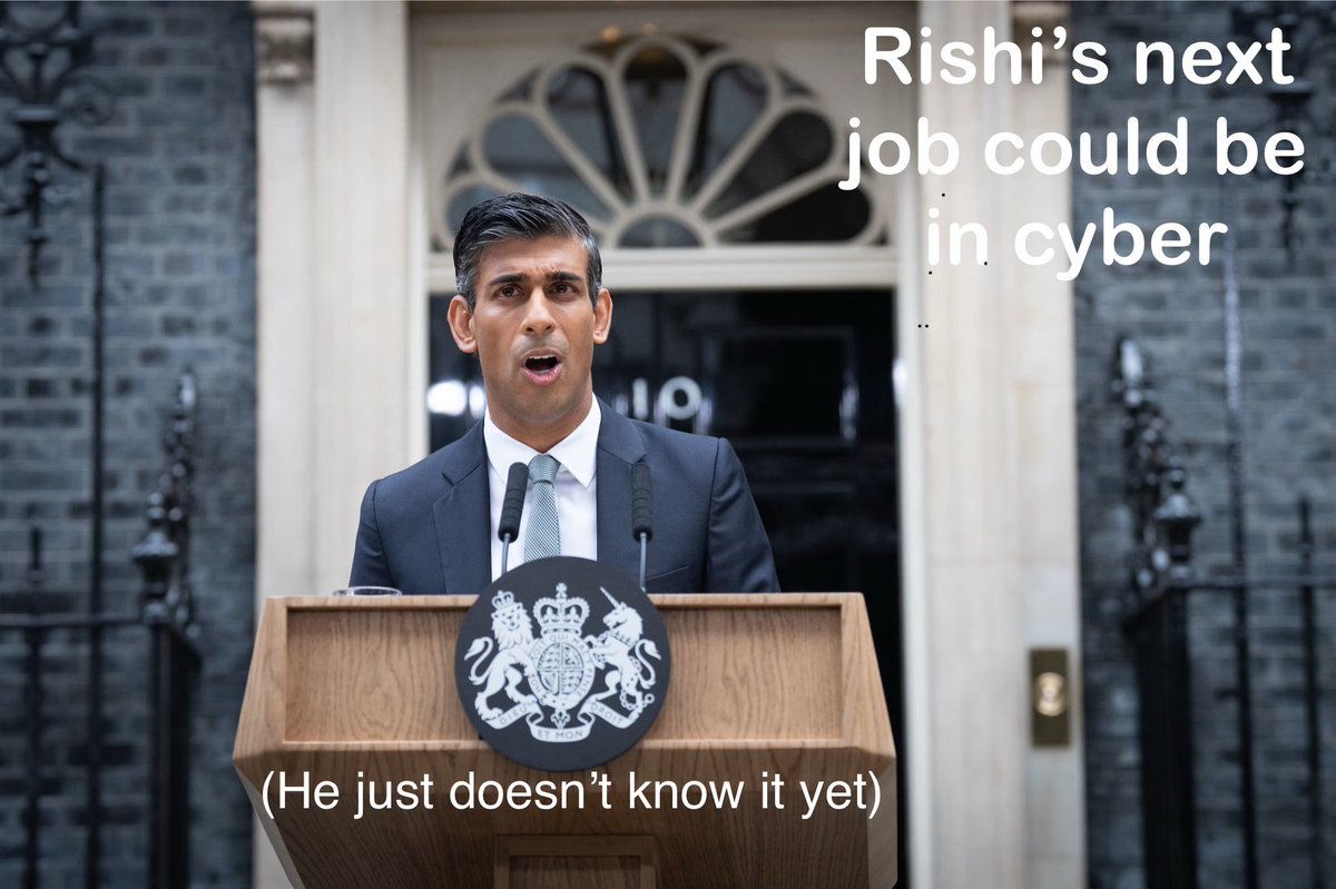 Chin up and all that. 
#Elections2024