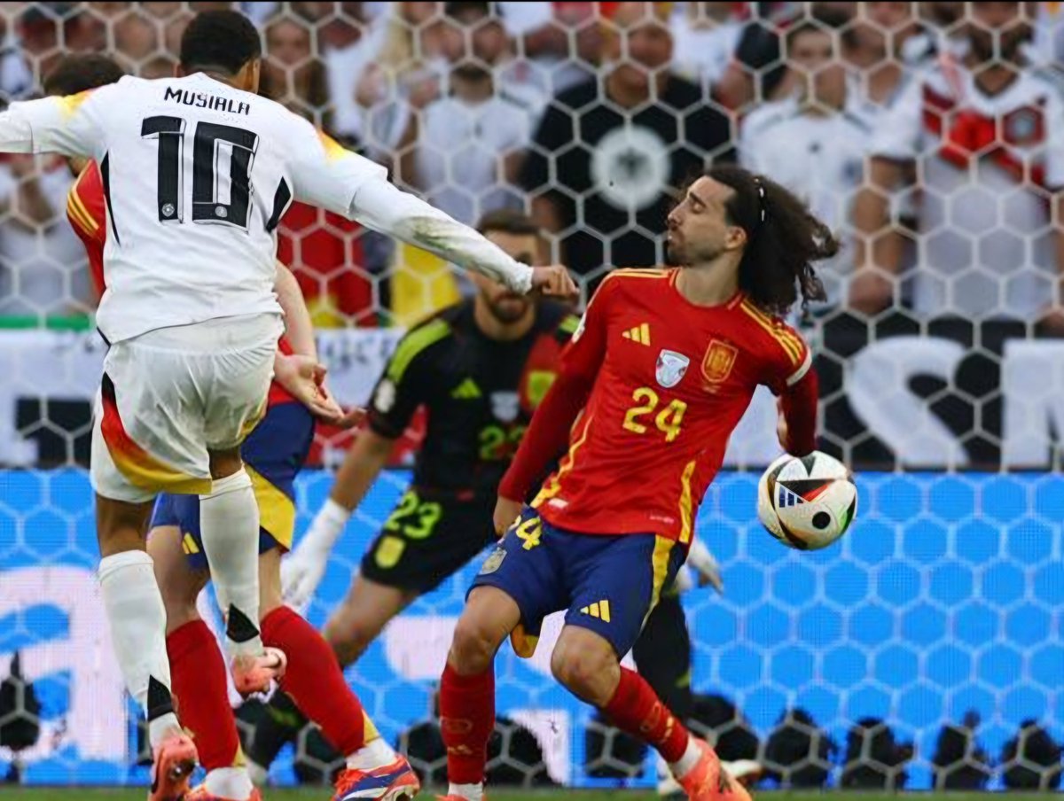 Germany didn't lose to Spain, they lost to the English ref. <a href="/fifa/">fifa</a> should be embarrassed by the poor job Andrew Taylor a did. That was 100% a hand ball. #fuckyoutaylor