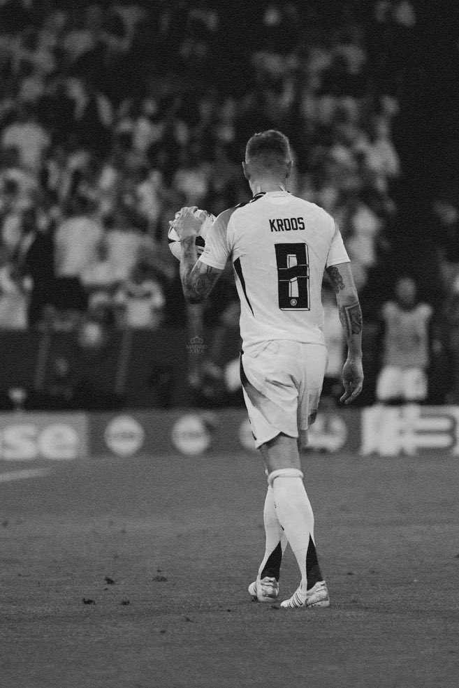 Imran___17's tweet photo. @ToniKroos, the game will miss you! 🫶🏽 🤍 https://t.co/ecYjRGM6Ov