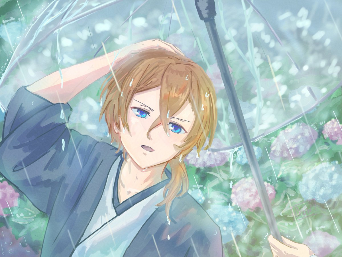 crowdraws96's tweet photo. super late submission for #bsdfluffweek24 day 2 : caught in the rain
#bsd #skk https://t.co/A4Z4or5tLt