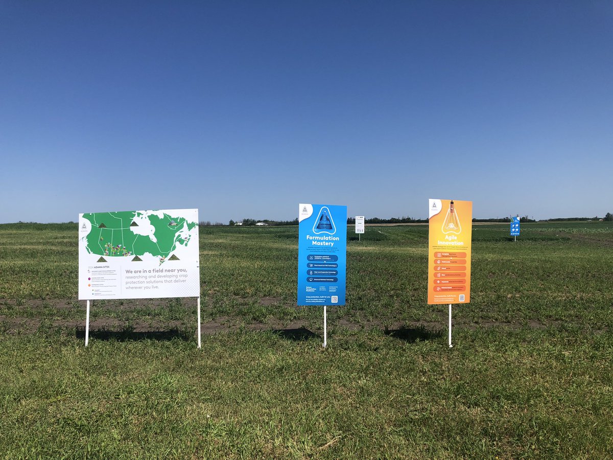LeducCoopAgro's tweet photo. Thank you @ADAMA_CAN for hosting a great and informative tour today at #AlbertaInnoTech in Vegreville! https://t.co/3WmOSxHJb8