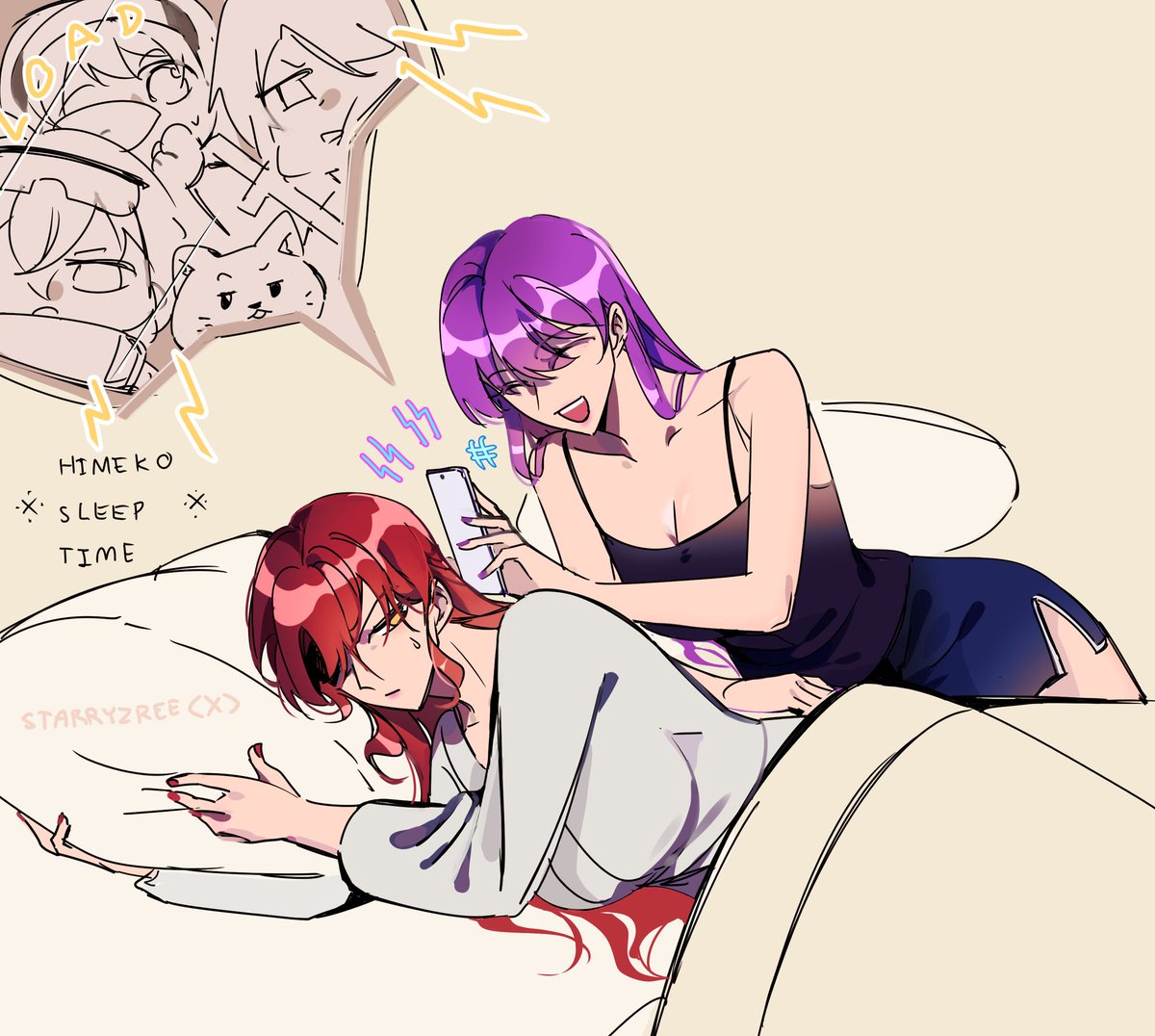 Starry_Zree's tweet photo. 1,2,3 
Sleep time, NAH KAFKA WIN
#kafhime https://t.co/nrfuGyfKuf