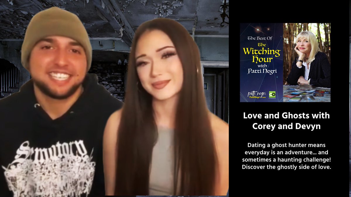 paranormal_plus's tweet photo. 🌀NOW AVAILABLE: ‘The Best of The Witching Hour with Patti Negri’ on @PARAFlixx paranormal+ ft. special guests https://t.co/8F9Rc55BQ6 Corey Scherer and Devyn Lundy
#thewitchinghour #pattinegri #coreyscherer #tfil #podcast #celebrity https://t.co/8cSgdSSBqZ