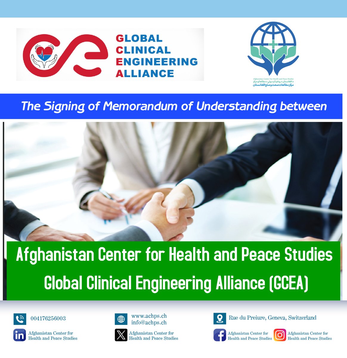 Afghanistan Center for Health and Peace Studies tweet media
