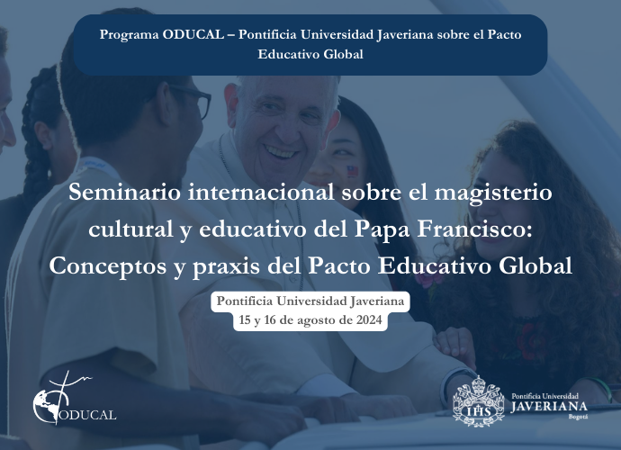 Oducal's tweet photo. 🗣️Invitamos a los Gran Cancilleres y Rectores de las universidades afiliadas a participar del “Seminario Internacional sobre el magisterio educativo y cultural del papa Francisco: conceptos y praxis del Pacto Educativo Global”

👉Más información: https://t.co/L4sn0DoZTi https://t.co/DWHgJTJ5RJ