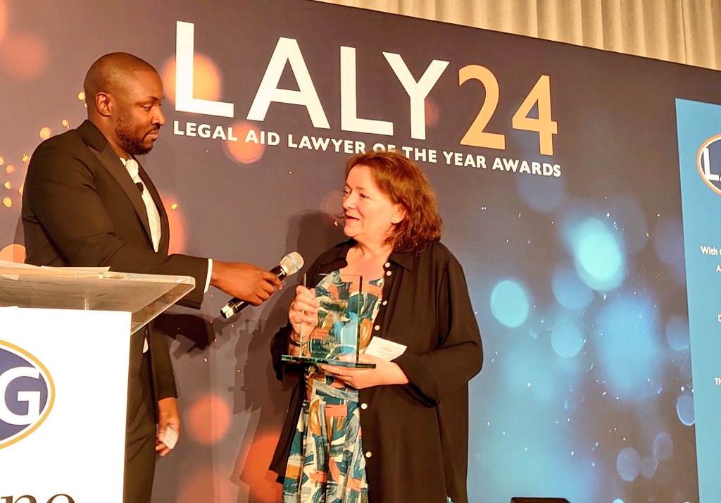 LALYawards's tweet photo. Without a decent proper home people can't have decent proper lives at all says winner Rose Pritchard https://t.co/I7EXi6LGhx