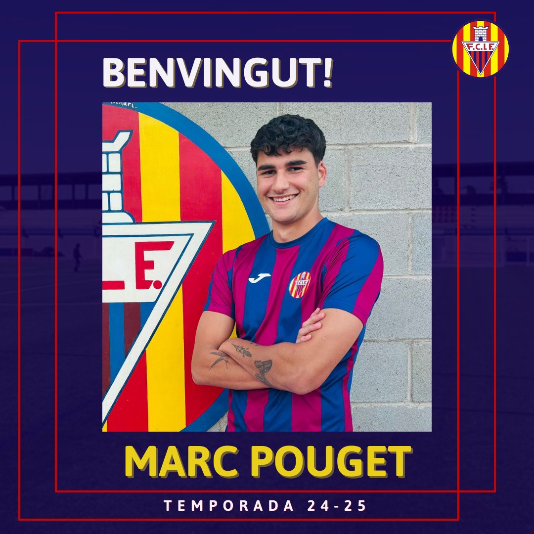FCLESCALA's tweet photo. ✍️⚔️ 𝗕𝗘𝗡𝗩𝗜𝗡𝗚𝗨𝗧 𝗠𝗔𝗥𝗖❗️ @pugi_5

👤 El central arriba procedent de la @uefigueres. Qualitat en sortida de pilota, Intel·ligència tàctica i contundència defensiva.

🏘 Ara l'Escala és casa teva!

#somlescala #fclescala #noumiramar #3arfef https://t.co/kviVvFZkXH