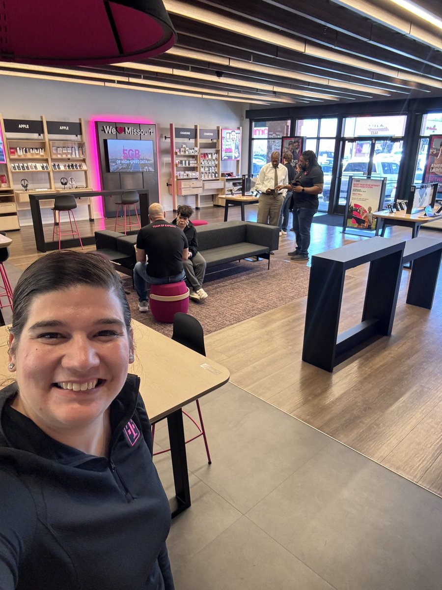 Kristina Turner (@trainertinat) on Twitter photo Trainer Tina Turner out in the field! Got to visit an Experience store and one of the nearby neighborhood stores after class this week! #MagentaFam #VirtualTrainingManager #STL <a href="/yousafb02/">Yousaf Butt</a> <a href="/JonFreier/">Jon Freier</a> <a href="/TMobile/">T-Mobile</a> Trainer Tina Turner out in the field! Got to visit an Experience store and one of the nearby neighborhood stores after class this week! #MagentaFam #VirtualTrainingManager #STL <a href="/yousafb02/">Yousaf Butt</a> <a href="/JonFreier/">Jon Freier</a> <a href="/TMobile/">T-Mobile</a>